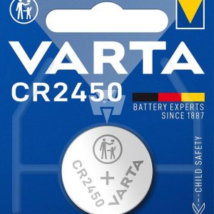 VARTA Knopfzelle CR2450 Lithium 570 mAh 3 V