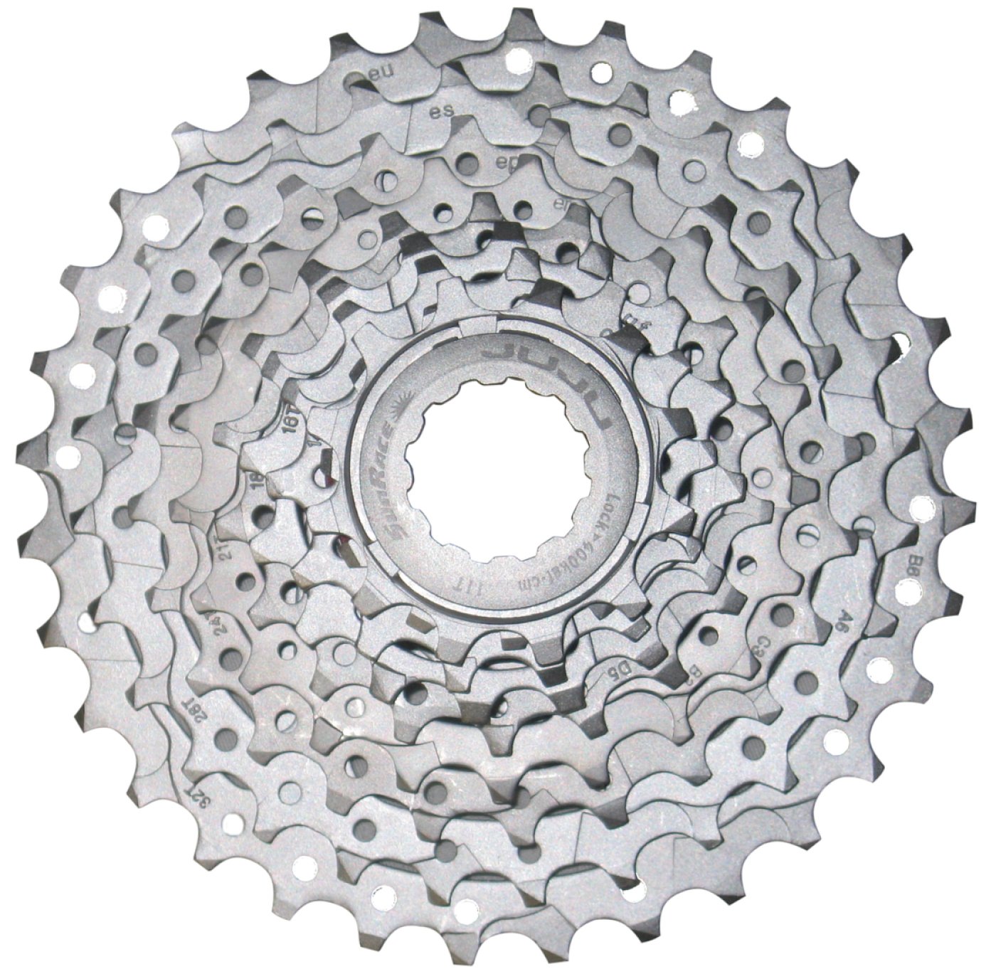 Sunrace Kassette 9-fach silber vernickelt CSM98 9AW-BOX 11-36 Zähne