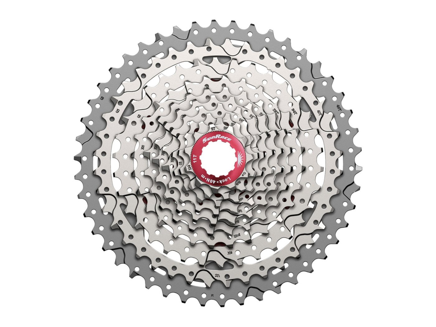Sunrace Kassette 10-fach silber/metallic CSMX3TAY-BOXM 11-42 Zähne