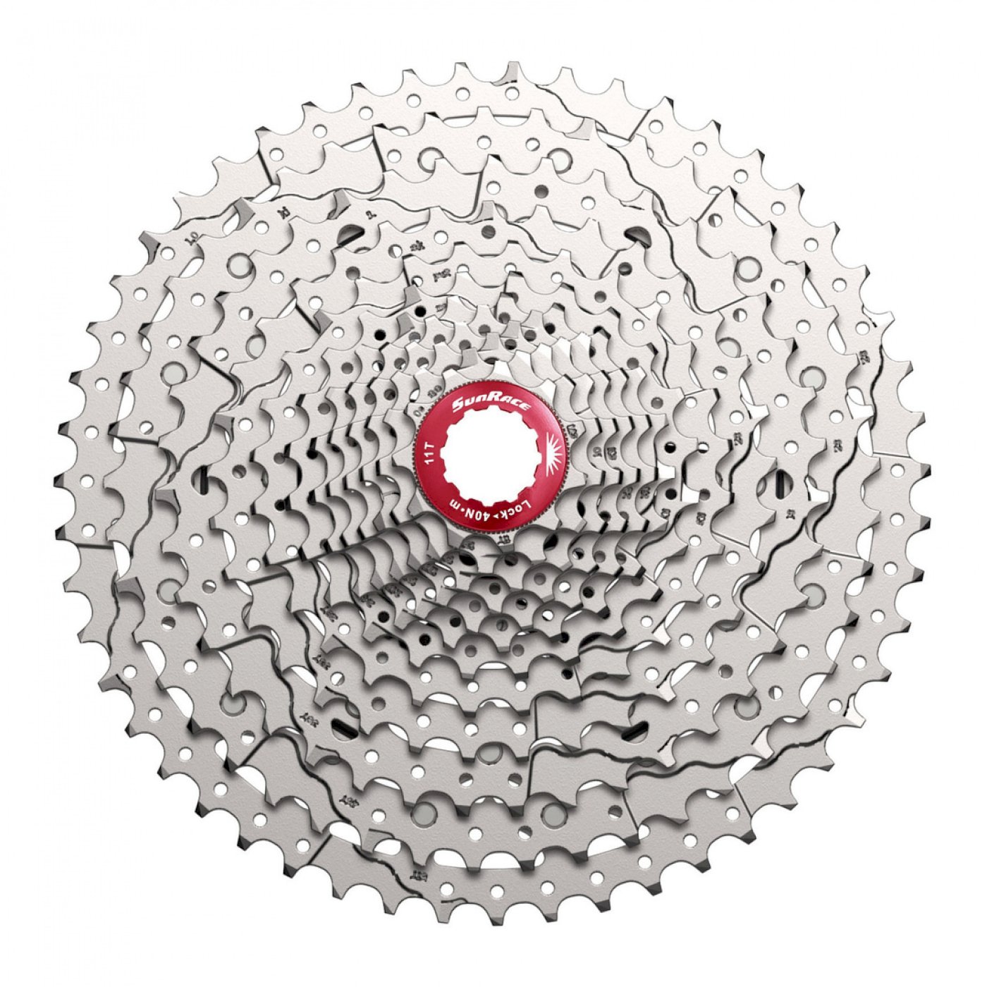 Sunrace Kassette 12-fach silber/metallic CSMZ800WA1-BOXM 11-51 Zähne