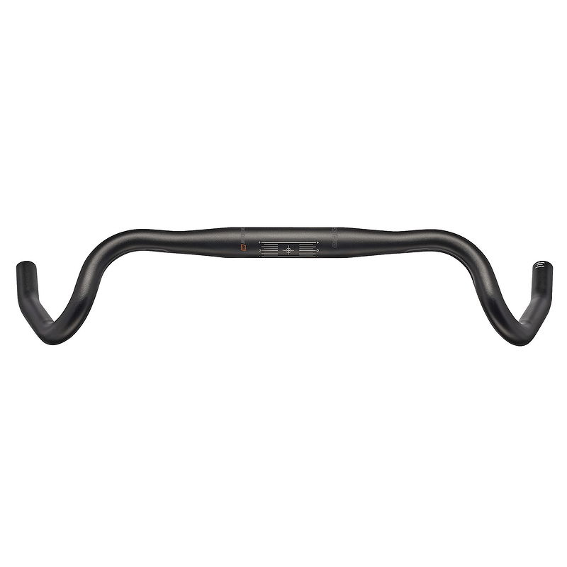 ergotec Gravel Lenker 440/580 mm schwarz sand. 21° 0 mm 31,8 mm AL 6061