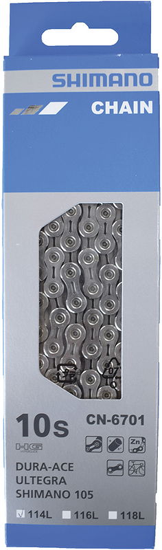 Shimano Fahrrad Kette CN6701 10-fach 114 Glieder ICN6701114