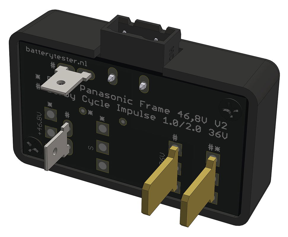 Batterytester Adapter für Impulse Impulse 1.0-2.0 AT00116