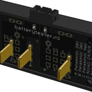 Batterytester Adapter für Flyer Panasonic Vollblut AT00064