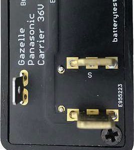 Batterytester Kabelsatz für Gazelle Rear Carrier Gazelle Panasonic Gepäckträger Akku AT00108