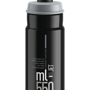 Elite Trinkflasche JET schwarz, grau Graphik 0,55 L