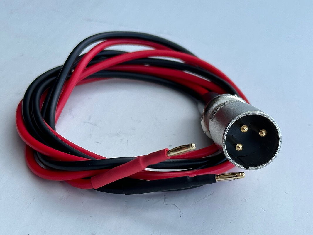 Batterytester Testkabel, universell rund, 2 mm Kontaktfahnen AT00135
