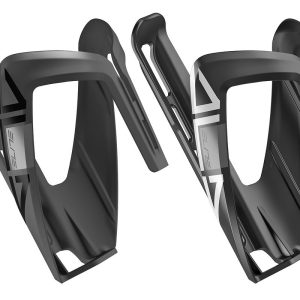 Elite Flaschenhalter ALA Skin schwarz soft touch mit Graphik schwarz
