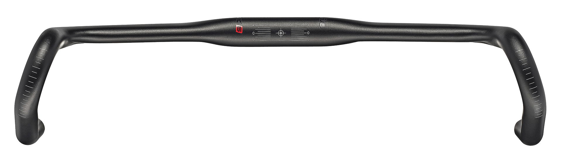 ergotec Gravel Lenker Explorer 440/532 mm schwarz sand. 5° 0 mm 31,8 mm AL 2014 T