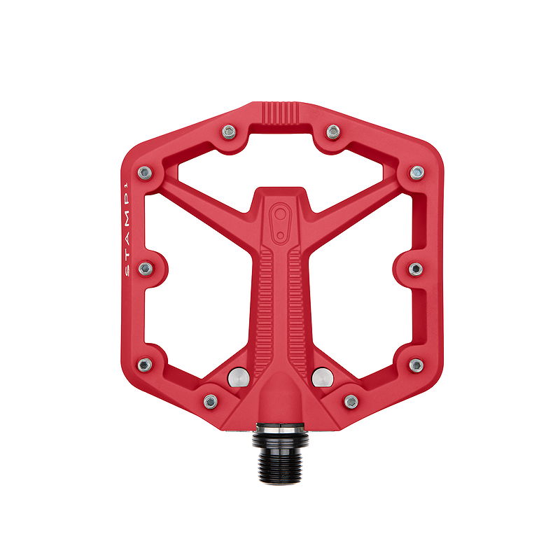 crankbrothers Plattformpedal Stamp 1 Gen 2 Small Größe S 37-43 rot SB-Verpackung