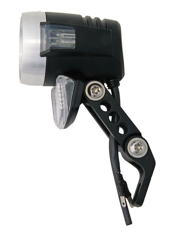 AXA E-Bike LED Scheinwerfer Blueline 50 schwarz 50 Lux SB-Verpackung
