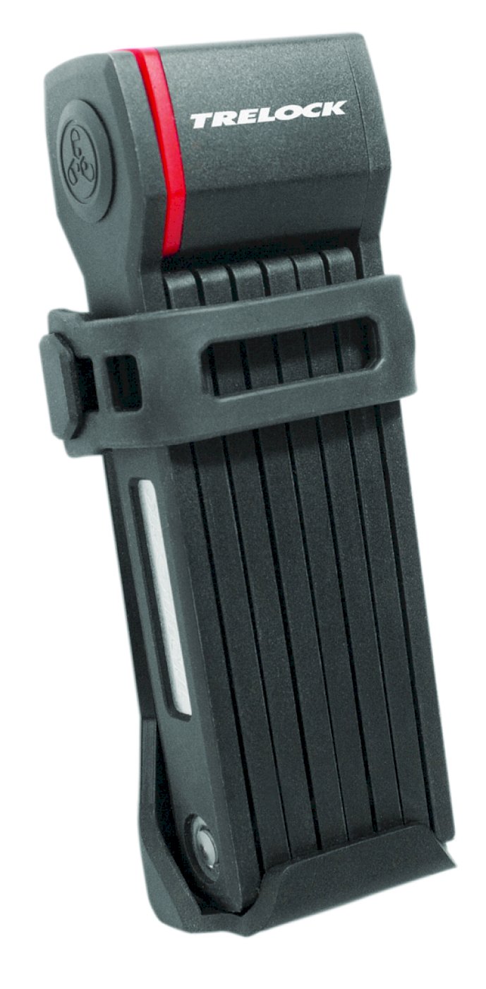 TRELOCK Faltschloss FS 280 TWO.GO X-Move schwarz 80 cm