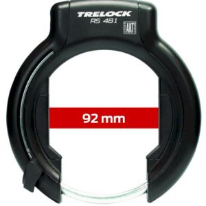 TRELOCK Rahmenschloss RS 481 P-O-C XXL NAZ 92 mm schwarz SB-Verpackung