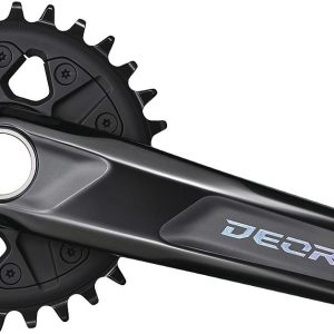 Shimano Kettenradgarnitur Deore FCM6100 2-PIECE  30 Zähne schwarz 175 mm EFCM61001EXA0