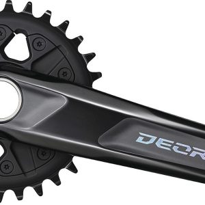 Shimano Kettenradgarnitur Deore FCM6120 2-PIECE  30 Zähne / Boost schwarz 175 mm EFCM61201EXA0