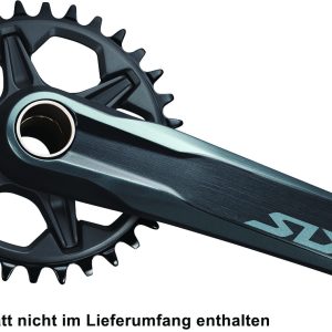 Shimano Kurbelarmsatz SLX FCM71001 Hollow. II ohne Kettenblätter schwarz 175 mm IFCM71001EXXT