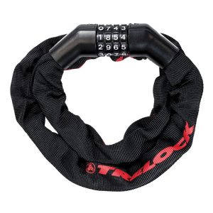 TRELOCK Kettenschloss BC 360 Code 6 mm schwarz 110 cm