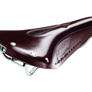 Brooks Leder Sattel B17 Carved Short Antik braun L242 x B176 x H58 mm Damen B211DILA172