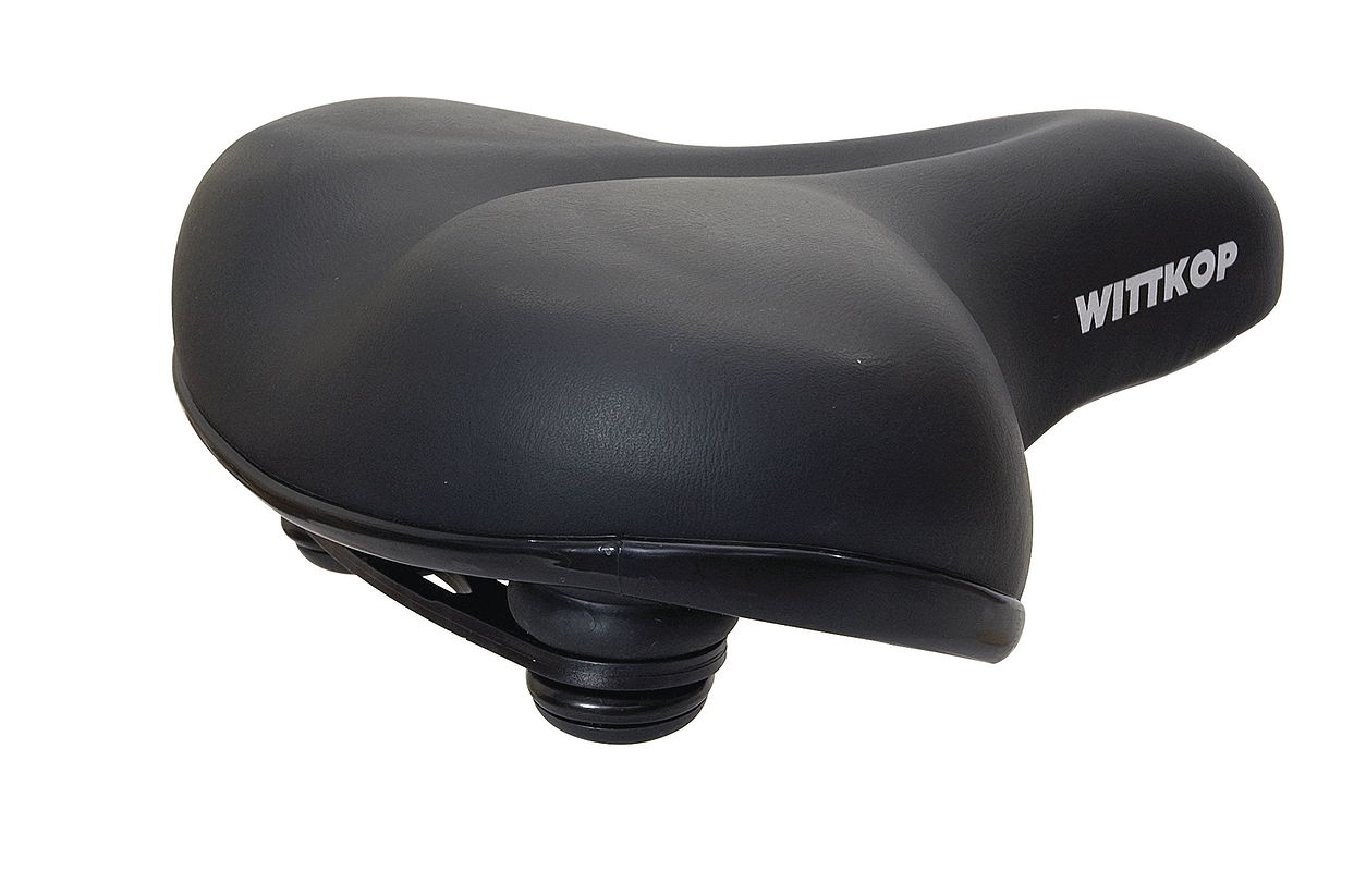 Wittkop City Sattel Big Classic Relaxed schwarz L250 x B210 mm Unisex