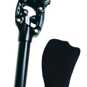 Suntour Federsattelstütze Parallelogramm SP12-NCX ca. 90-120 kg (hart) 27,2 mm schwarz 400 mm