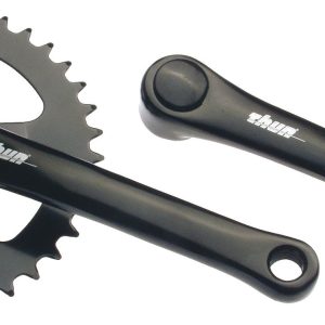 THUN Kettenradgarnitur Avax S 4-kant 44 Zähne schwarz 170 mm  Montageverpackung
