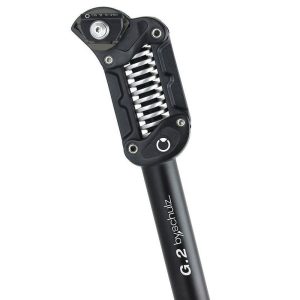 by.schulz Federsattelstütze Parallelogramm G.2 LT hart 100-130 kg 27,2 mm schwarz 380 mm