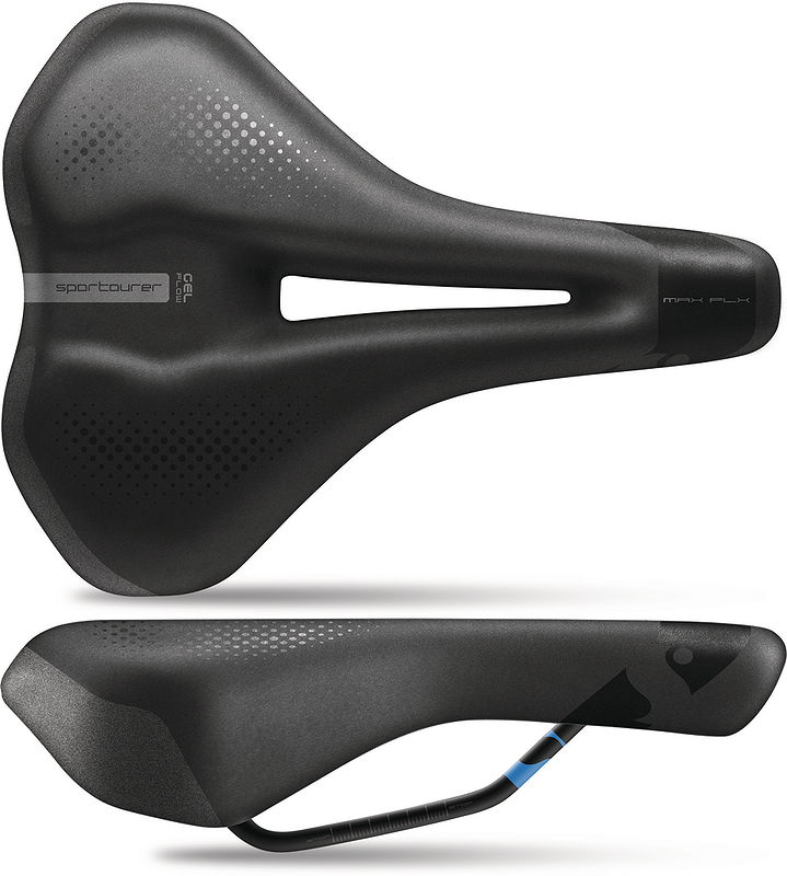 Sportourer City Sattel Max FLX Gel Flow Relaxed L269 x B205 mm / 485 g Unisex SB-Verpacku