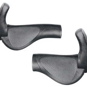 Ergon Lenkergriff GP2-L mit Bar Ends schwarz/grau lang/kurz (Nexus/Rohloff)
