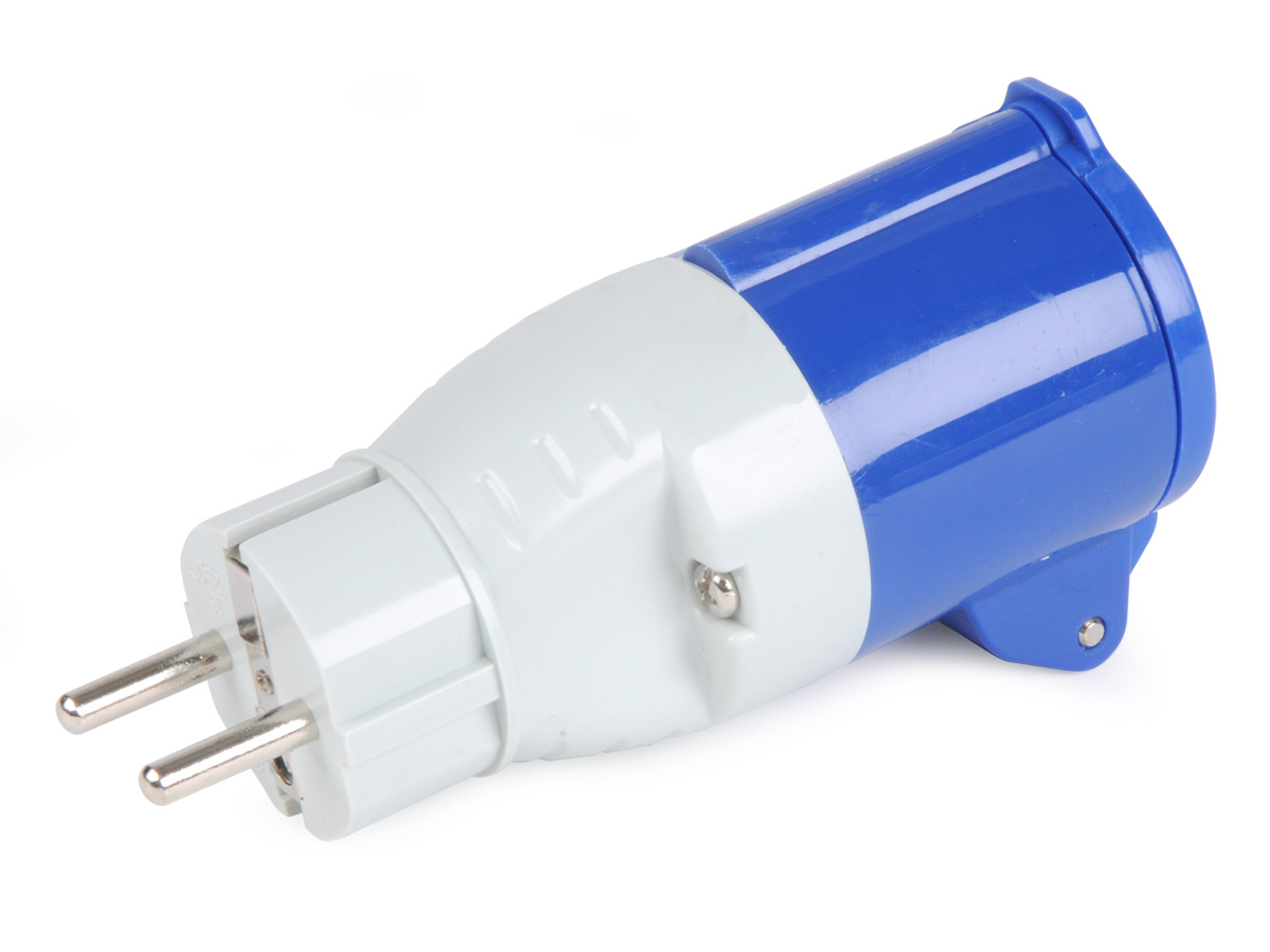 SHI Geerdet zu CEE Steckeradapter