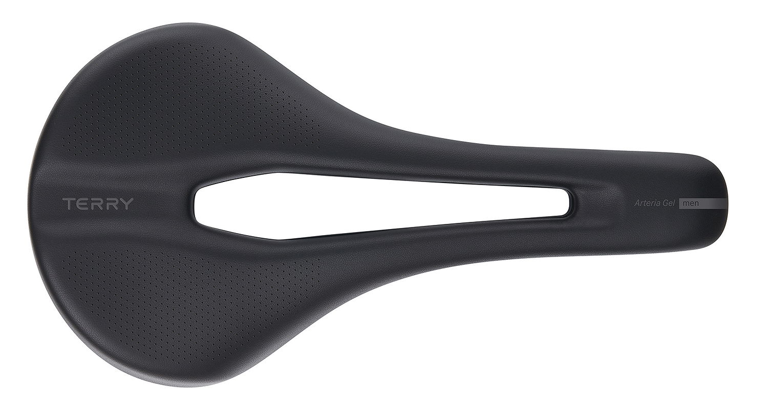 Terry Sport Sattel Fly Arteria Gel MTB/ Rennsattel schwarz L275 x B163 mm / 270 g He