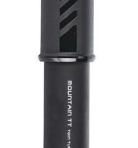 Topeak Minipumpe Mountain TT Twin Turbo schwarz 4 bar / 60 PSI SB-Verpackung