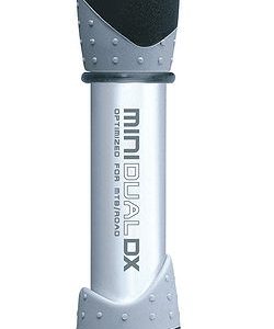Topeak Minipumpe Mini Dual DX silber/schwarz 8 bar / 120 PSI SB-Verpackung
