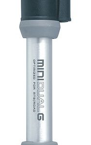 Topeak Minipumpe Mini Dual G silber/schwarz 8 bar / 120 PSI SB-Verpackung