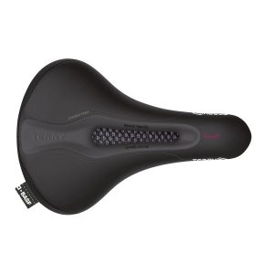 Terry Trekking Sattel Fisio GT Max Touring schwarz L255 x  B185 mm / 505 g Damen