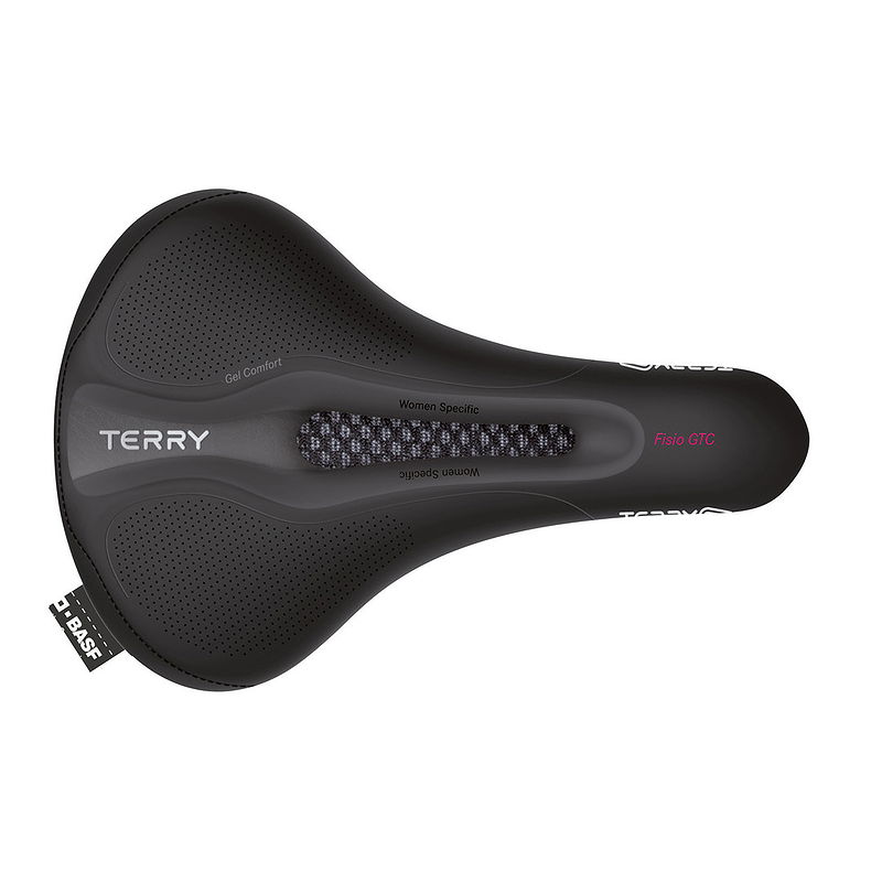 Terry Trekking Sattel Fisio GTC Gel Max Touring schwarz L255 x B182 mm / 546 g Damen