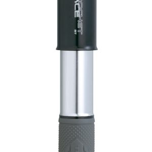 Topeak Minipumpe Race Rocket MT silber/schwarz 6 bar / 90 PSI SB-Verpackung