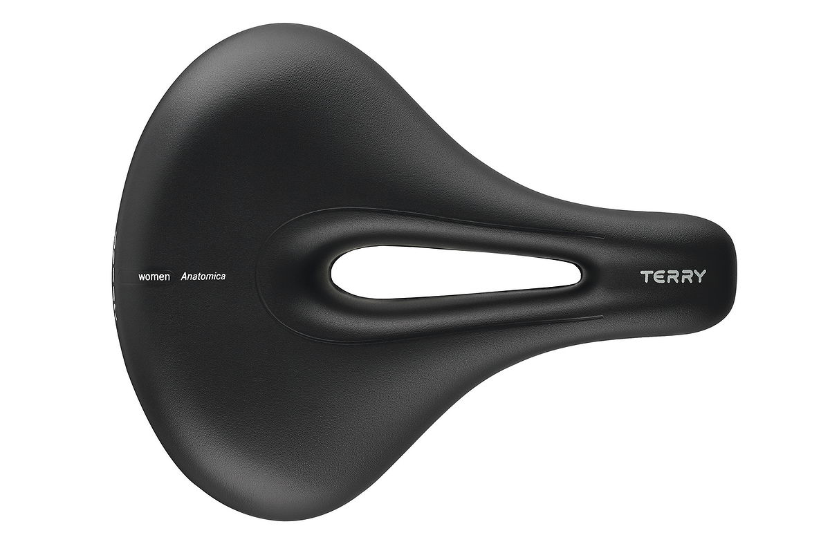 Terry City Sattel Anatomica Touring schwarz L265 x B220 mm / 570 g Damen