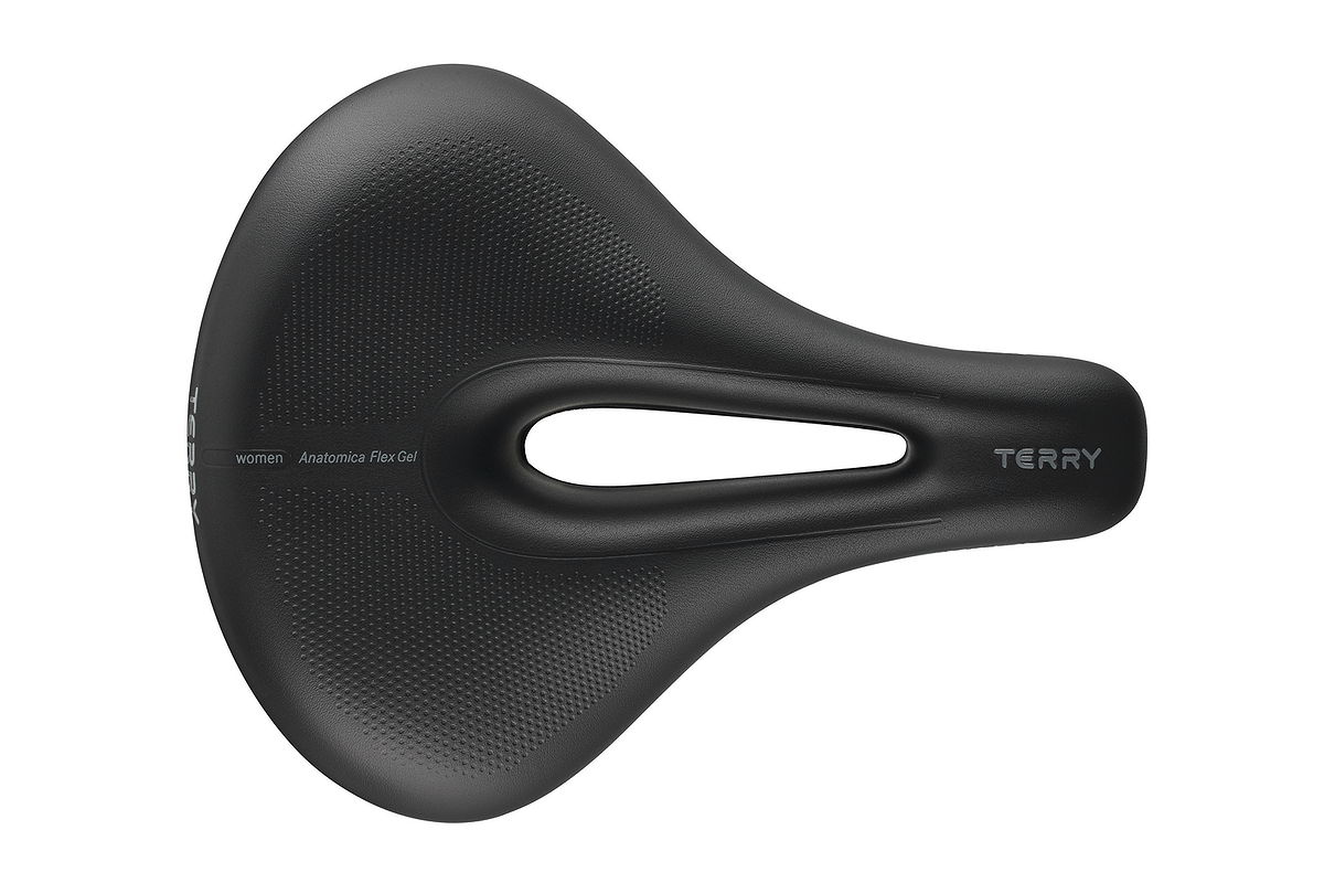 Terry City Sattel Anatomica Flex Gel Touring schwarz L265 x B220 mm / 635 g Damen