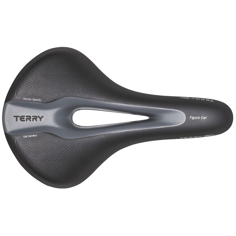 Terry Sport Sattel Figura Gel Max Fitness schwarz L268 x B176 mm / 445 g Damen