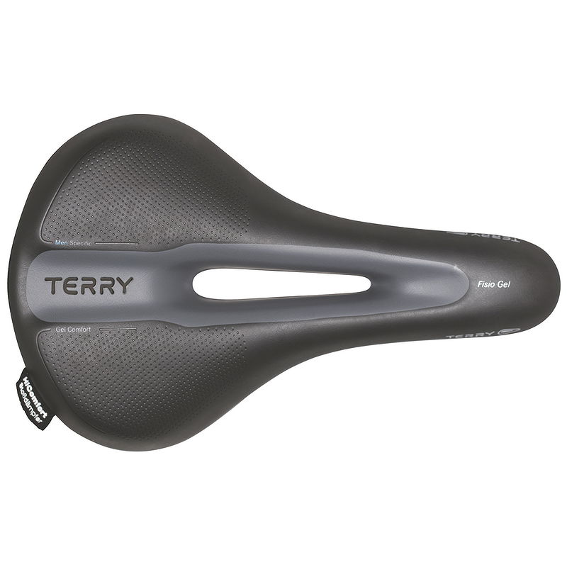 Terry Trekking Sattel Fisio Flex Gel Max Touring schwarz L274 x B188 mm / 585 g Herren
