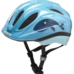 KED Kinderhelm Meggy II Trend Whale hellblau S/M (49 – 53 cm)