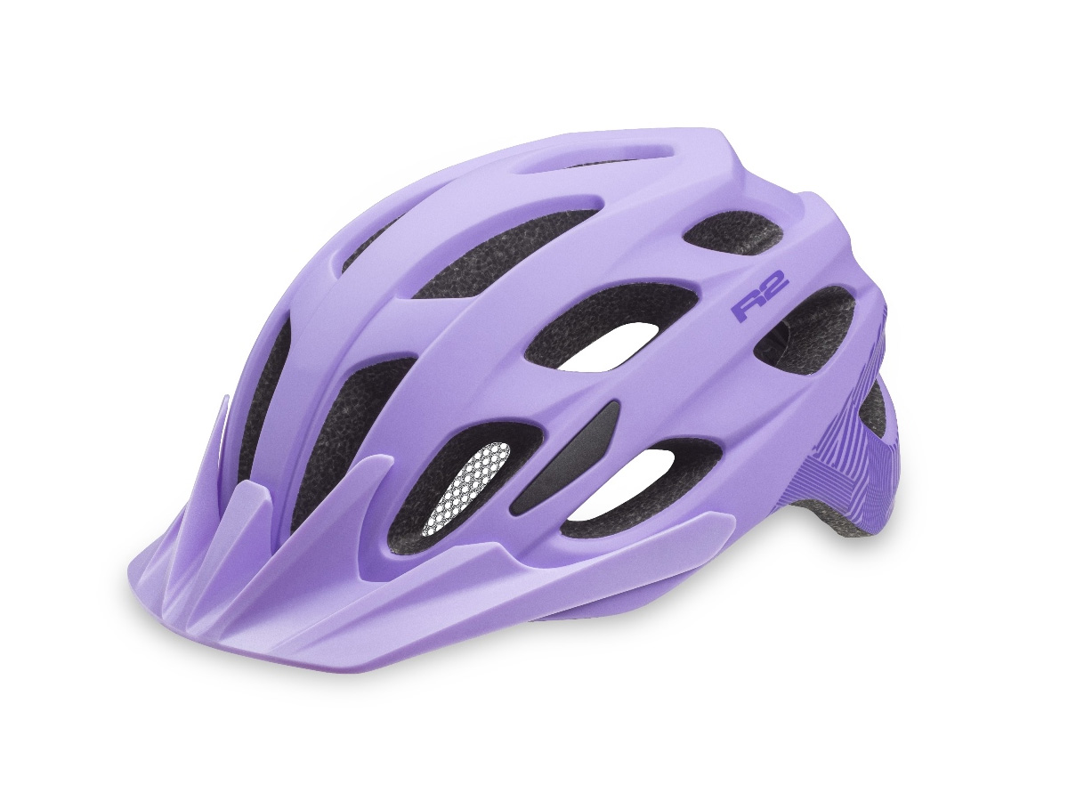 R2 Cliff Purple Fahrradhelm – Größe M