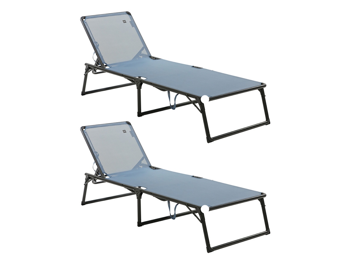 ravellife Como Sky Blue Liege – Set von 2