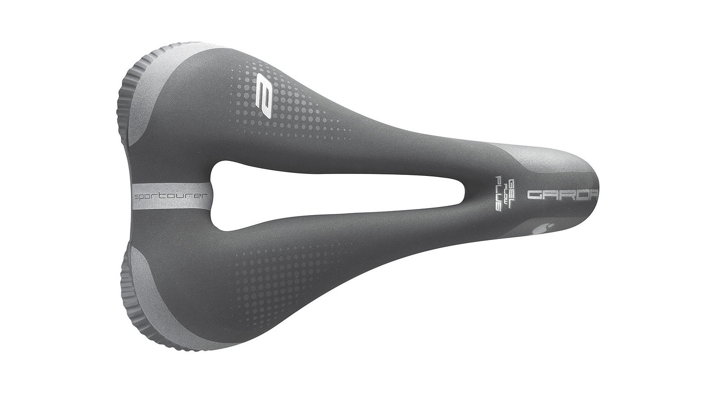 Sportourer E-Bike Sattel Trekking Garda Gel Super Flow Moderate L255 x B172 mm / 506 g Damen SB-Verpacku