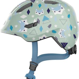 ABUS Kinderhelm Smiley 3.0 green nordic S  45 – 50 cm