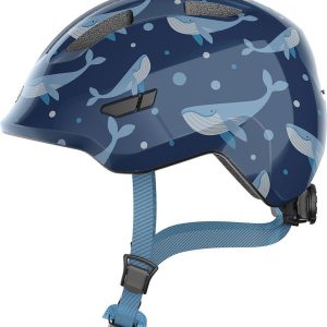 ABUS Kinderhelm Smiley 3.0 blue whale S  45 – 50 cm