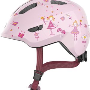 ABUS Kinderhelm Smiley 3.0 rose princess S  45 – 50 cm