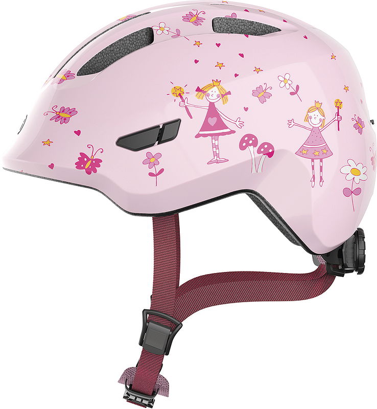ABUS Kinderhelm Smiley 3.0 rose princess S 45 - 50 cm