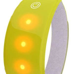 WOWOW LED-Reflex-Armband Light Band XL gelb