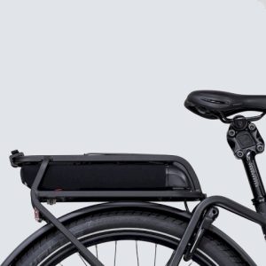FAHRER Berlin Akkuschutz Gepäckträgerakku für Bosch Active/Performance Line schwarz